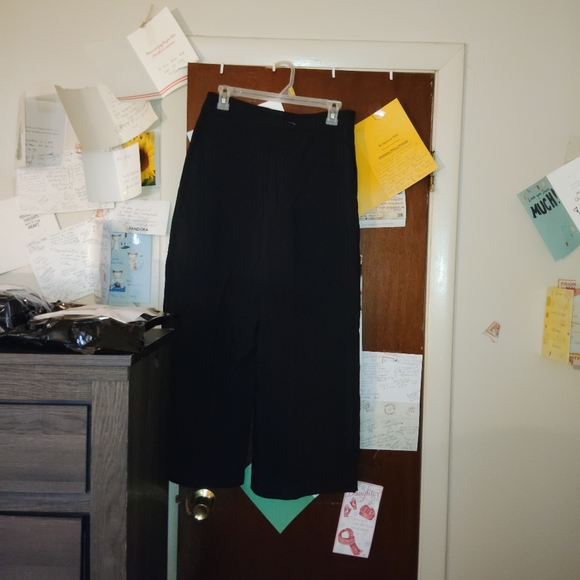 ZARA Wide Leg Pleated Pants - Small - Picture 7 of 10